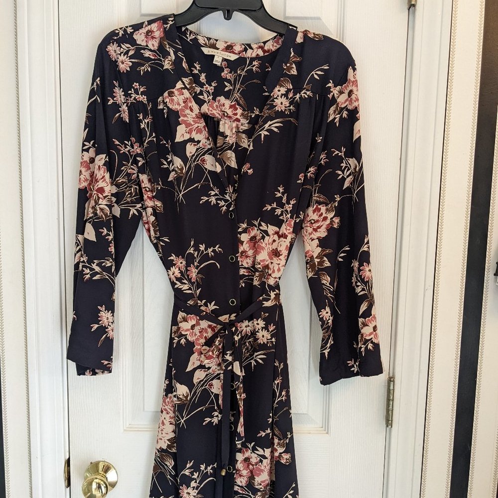 41 Hawthorn Stitch Fix Cristen Floral Shirt Dress